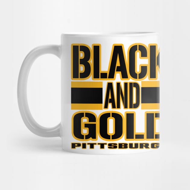 Pittsburgh LYFE Black and Gold True Football Colors! by OffesniveLine